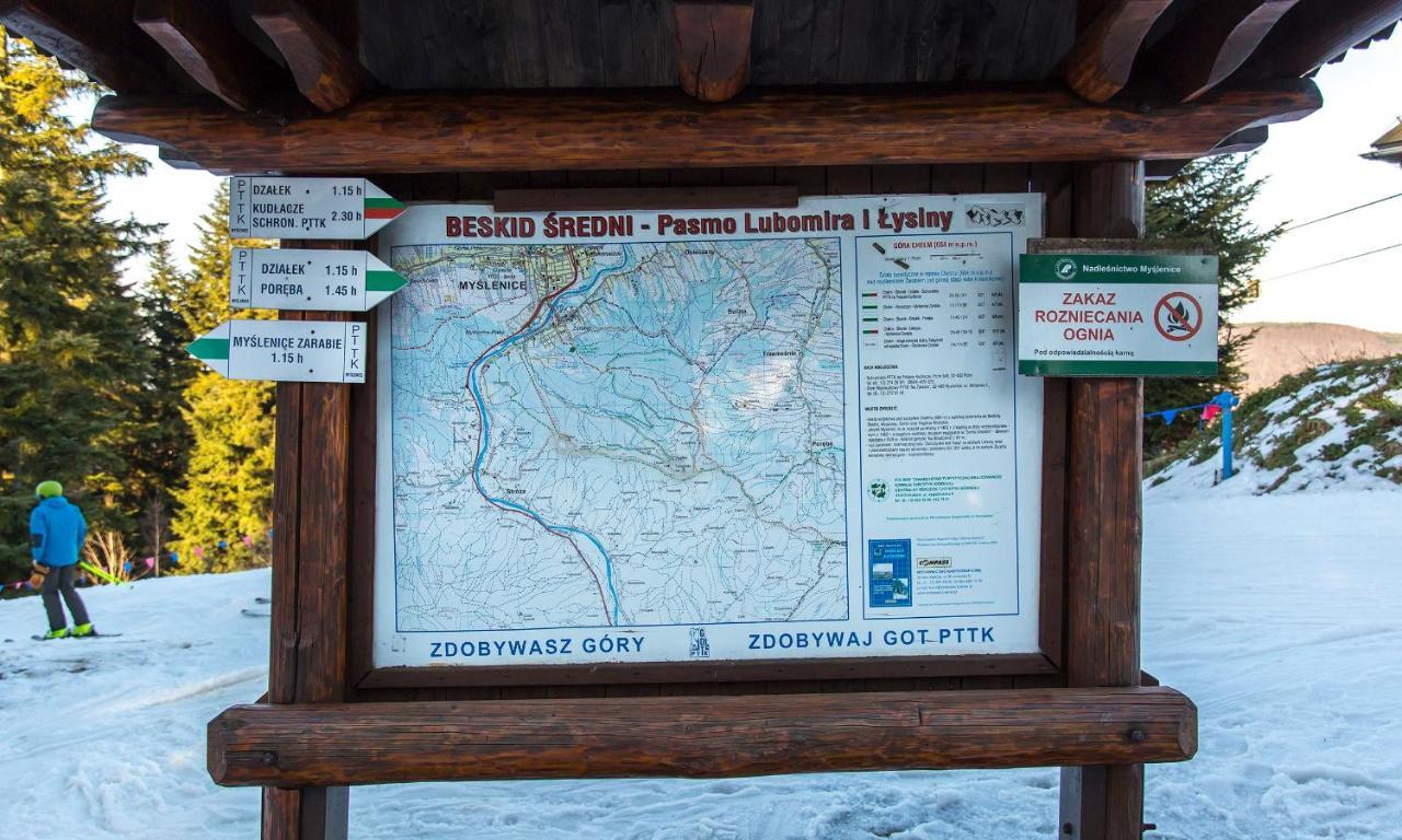 Sloneczny Chelm - Apartamenty W Gorach, Prywatna Sauna Jacuzzi Balia W Cenie, Spa, Grill, Stok Narciarski Myslenice, Sciezki Rowerowe, Rzeka Raba, Widok Na Tatry Bagian luar foto