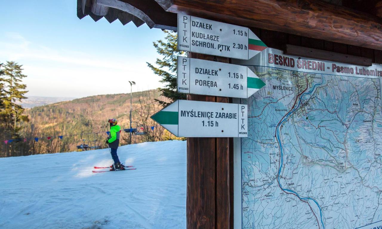 Sloneczny Chelm - Apartamenty W Gorach, Prywatna Sauna Jacuzzi Balia W Cenie, Spa, Grill, Stok Narciarski Myslenice, Sciezki Rowerowe, Rzeka Raba, Widok Na Tatry Bagian luar foto