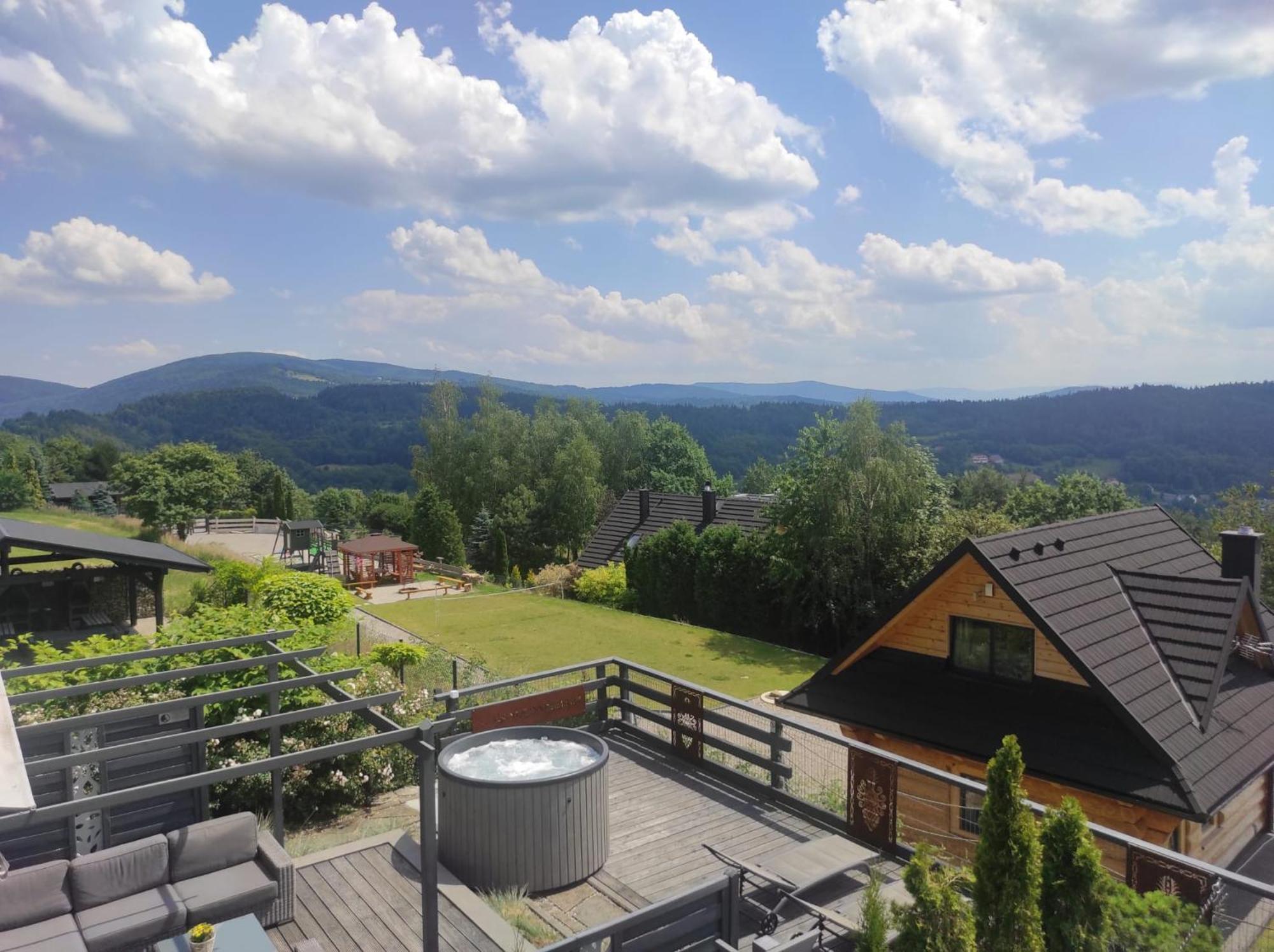Sloneczny Chelm - Apartamenty W Gorach, Prywatna Sauna Jacuzzi Balia W Cenie, Spa, Grill, Stok Narciarski Myslenice, Sciezki Rowerowe, Rzeka Raba, Widok Na Tatry Bagian luar foto